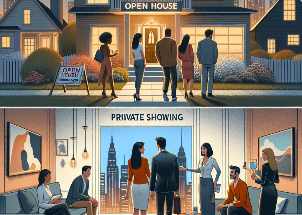 The Advantages of Open Houses and Private Showings