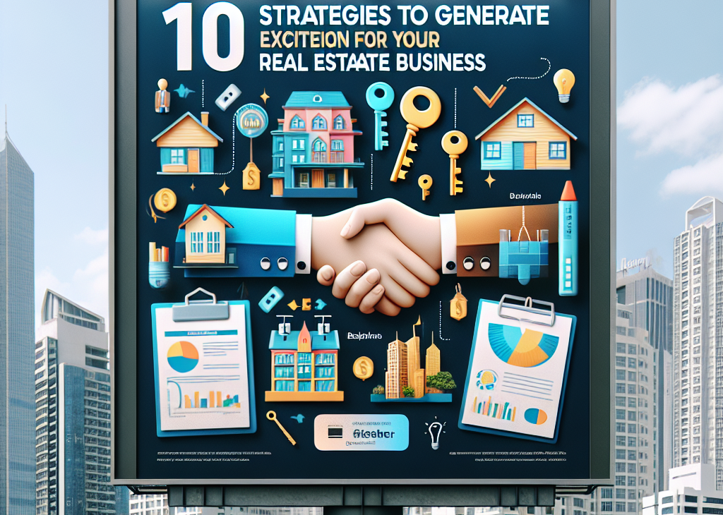 10 Strategies to Generate Excitement for Your Real Estate Business