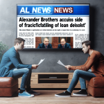 Alexander Brothers Accuse Side of Fabricating Loan Default