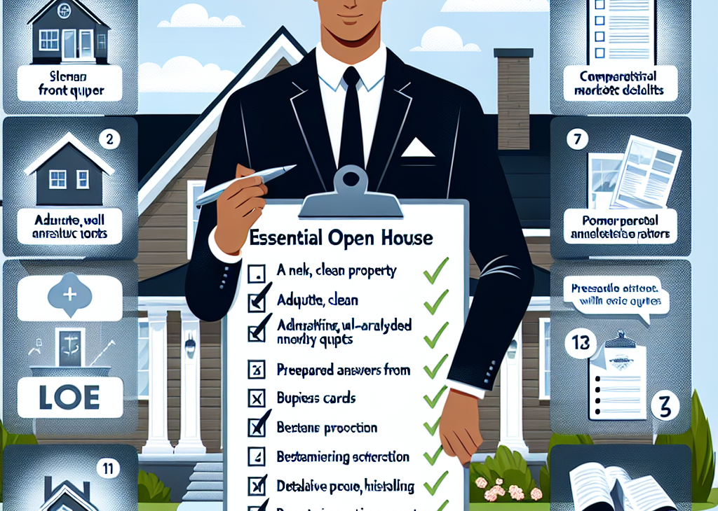 Essential Open House Checklist: 12 Key Points for Real Estate Agents