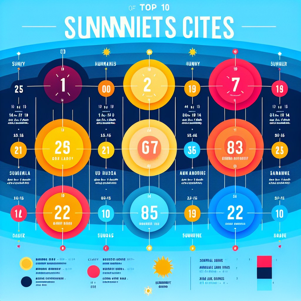 Ranking the Top 10 Sunniest Cities in the U.S