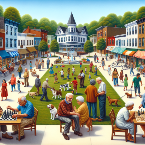 Revival of Small Towns: Building Communities with Kindness at the Core