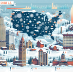 Top 10 Snowiest Cities in the U.S