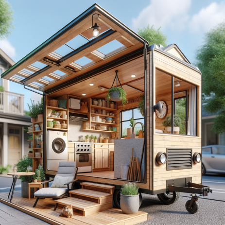 Transforming a Food Cart into an 85-Square-Foot Micro Home: A New Take on Tiny Living