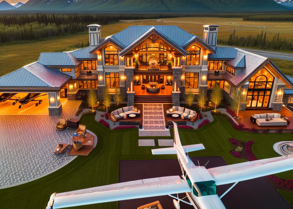 Alaska's Priciest Home: $15M Mansion with Private Airplane Hangar Sets New Record