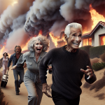 Celebrities Including Dick Van Dyke and Cher Evacuate as Malibu Wildfires Threaten Homes