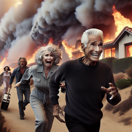Celebrities Including Dick Van Dyke and Cher Evacuate as Malibu Wildfires Threaten Homes