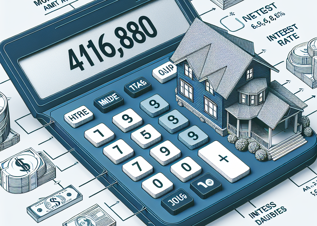 Home Affordability: Calculating Costs for a $416,880 Mortgage at 6.6% Interest