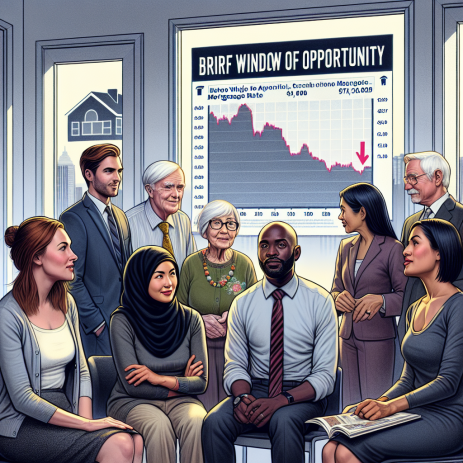Homeowners Seize Brief Opportunity as Mortgage Rates Dip