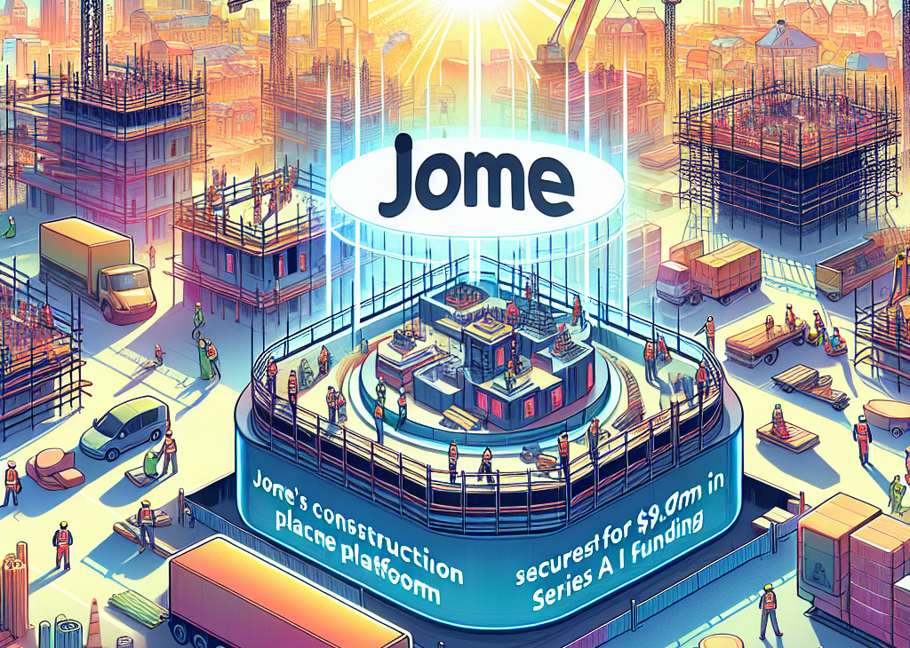 JOME's Construction Platform Secures $9.8M in Series A Funding