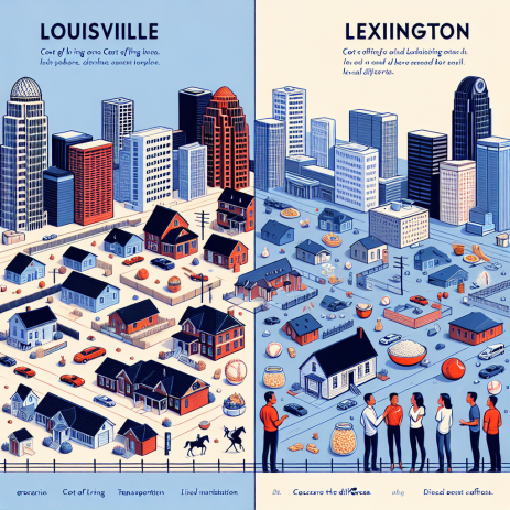 Lexington or Louisville: Choosing Your Ideal City Based on Real Estate, Cost of Living, and Culture