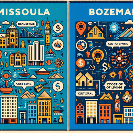 Missoula or Bozeman: Choosing Your Ideal City Based on Real Estate, Cost of Living, and Culture