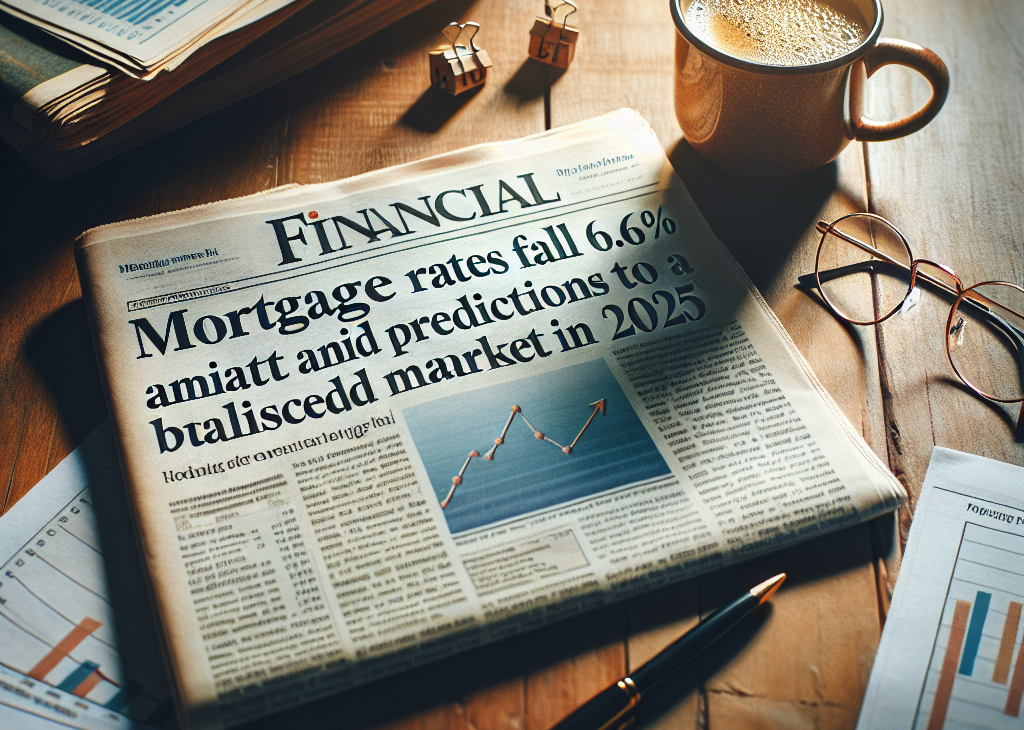 Mortgage Rates Fall to 6.6% Amid Predictions of a Balanced Market by 2025