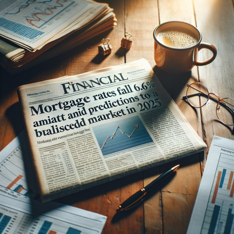 Mortgage Rates Fall to 6.6% Amid Predictions of a Balanced Market by 2025