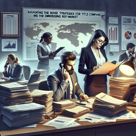 Navigating the Noise: Strategies for Title Companies in the Emerging Refi Market