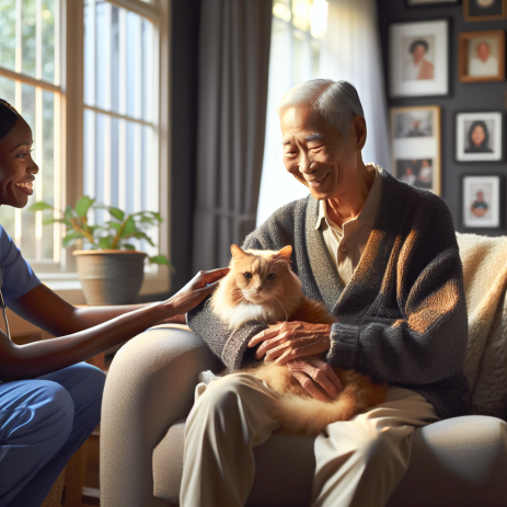 Pets Promote Health and Companionship for Aging Seniors