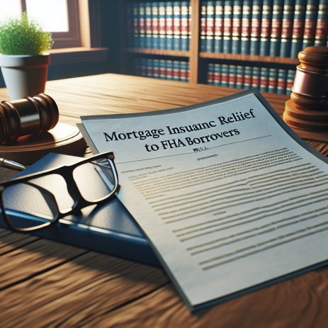 Proposed House Bill Offers Mortgage Insurance Relief for FHA Borrowers