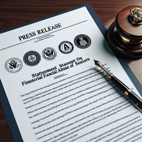 Regulatory Bodies Release Statement on Financial Abuse of Seniors