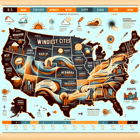 Top 10 Windiest Cities in the U.S
