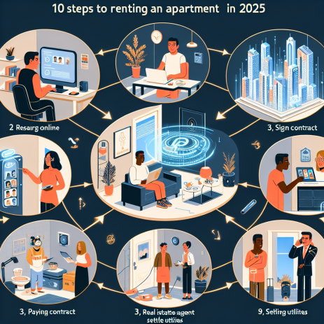 10 Steps to Renting an Apartment in 2025