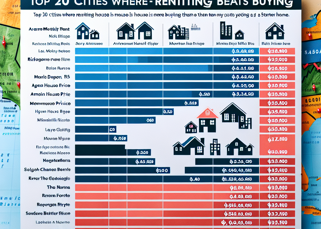 20 Markets Where Renting Beats Buying a Starter Home