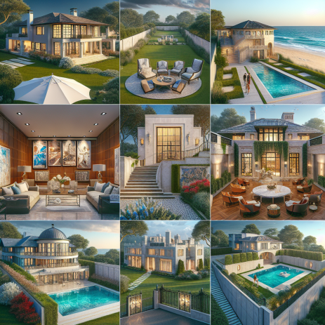 2024's Priciest Home Sales Unveiled: From Ellen DeGeneres' Coastal Estate to Jeff Bezos' Luxury Fortress