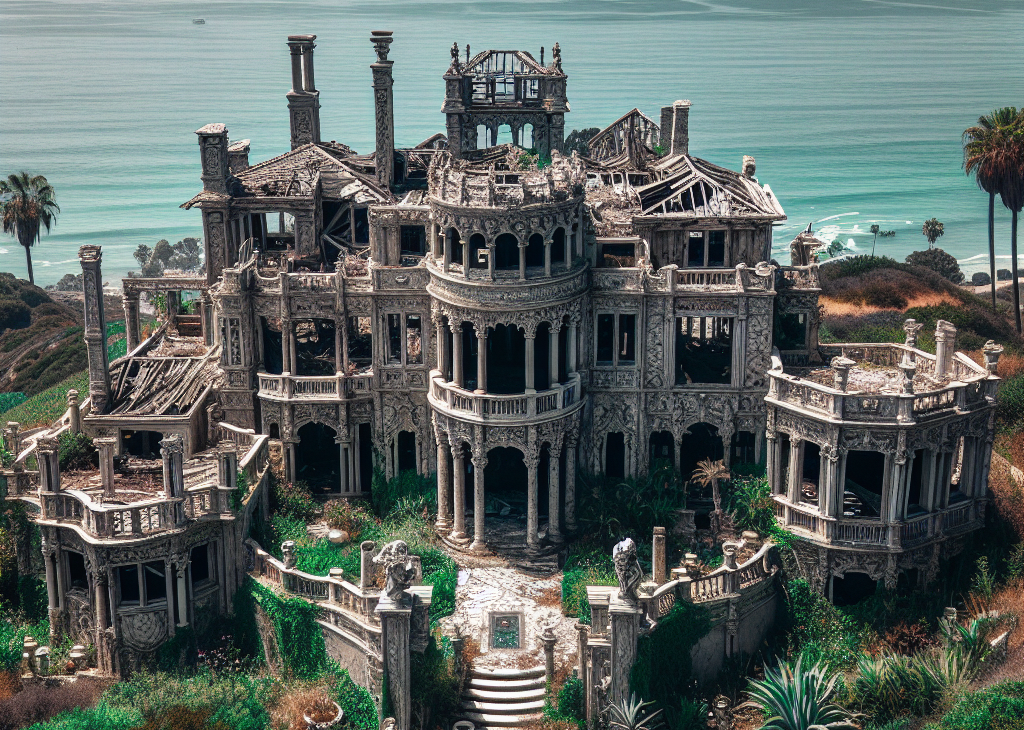 $27 Million Malibu Mansion Reduced to Ruins