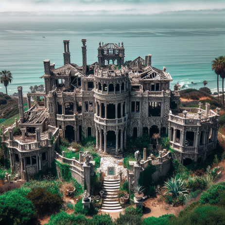 $27 Million Malibu Mansion Reduced to Ruins