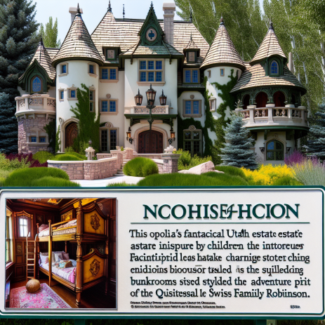 $35 Million Disney-Inspired Utah Estate With Swiss Family Robinson Bunkrooms Becomes Week's Most Popular Home