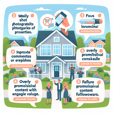 5 Social Media Mistakes to Avoid in Real Estate
