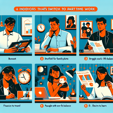6 Indicators It's Time to Switch to Part-Time Work