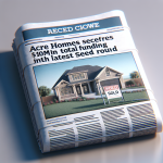 Acre Homes Secures $10M in Total Funding with Latest Seed Round
