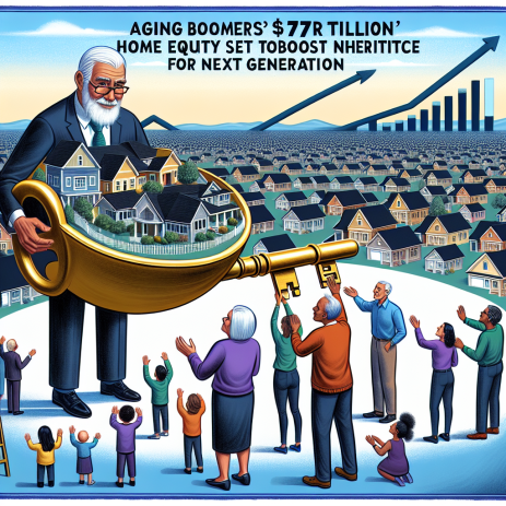 "Aging Boomers' $17 Trillion Home Equity Set to Boost Inheritance for Next Generation"