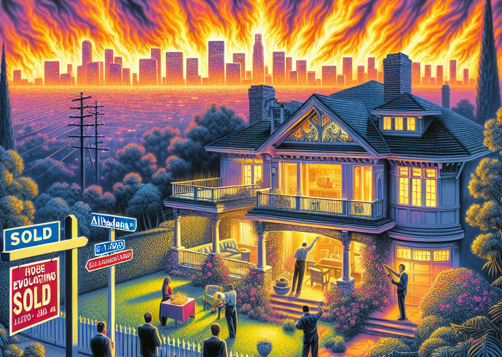 Altadena Home Sells for $100K Over Asking Amid L.A. Fire Evacuations