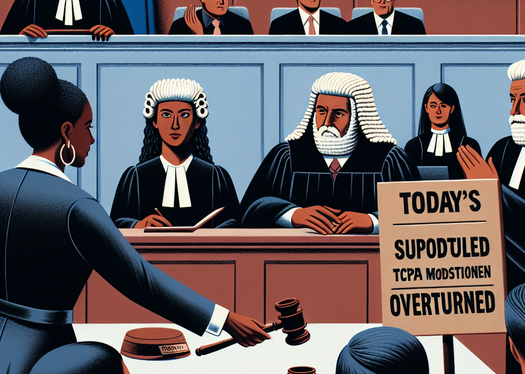 Appeals Court Overturns Today's Scheduled TCPA Modifications