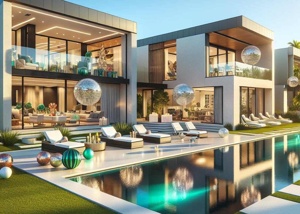 Contemporary Florida Party Pad: Two Fully Furnished Homes Under $700K