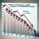 Decline in Foreclosures in 2024: Indication of Housing Market Stability?