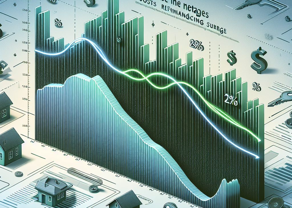 Decrease in Mortgage Rates Boosts Refinancing Surge