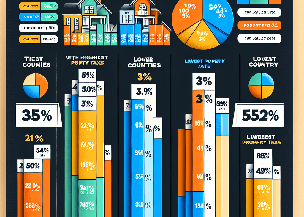 Discover the Top 10 Counties with the Highest and Lowest Property Taxes—See Where Your Home Stands