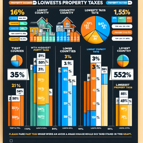 Discover the Top 10 Counties with the Highest and Lowest Property Taxes—See Where Your Home Stands