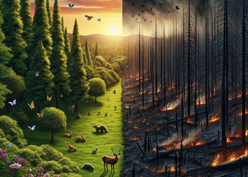 Experiencing Total Loss: Surviving a Wildfire's Devastation Overnight