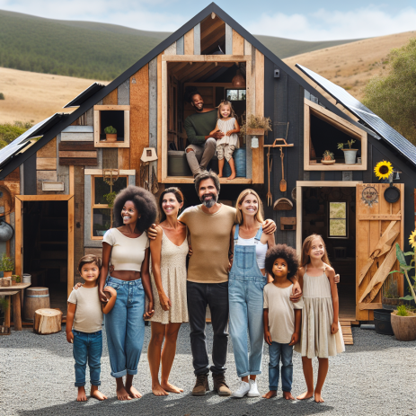 Family of 7 Transforms Sheds into Stunning Off-Grid Homestead to Escape Mortgage Forever