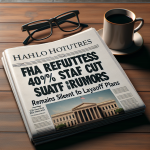FHA Refutes 40% Staff Cut Rumors, Remains Silent on Layoff Plans