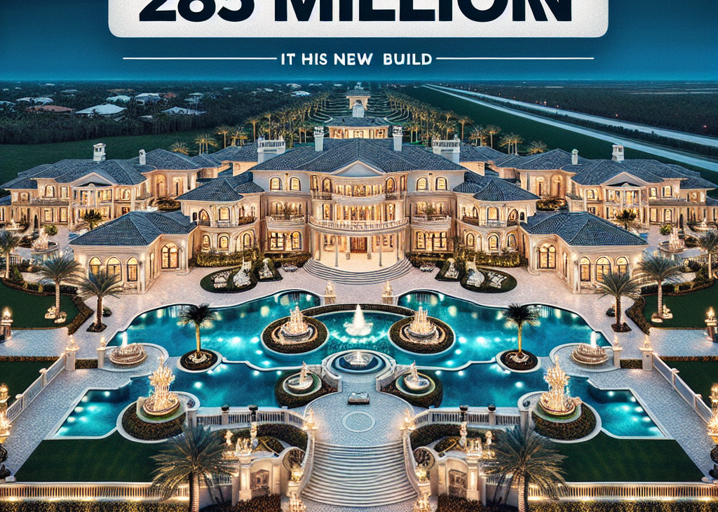 Florida's Record-Breaking $285 Million Mansion Hits the Market as America's Priciest New Build