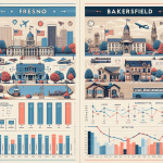 Fresno or Bakersfield: Choosing Your Ideal City Based on Real Estate, Cost of Living, and Culture