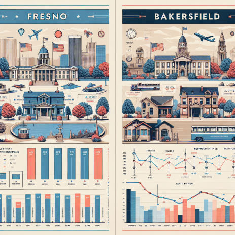 Fresno or Bakersfield: Choosing Your Ideal City Based on Real Estate, Cost of Living, and Culture
