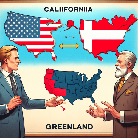 Greenland for California: Trump's Proposal Meets Danish Counteroffer
