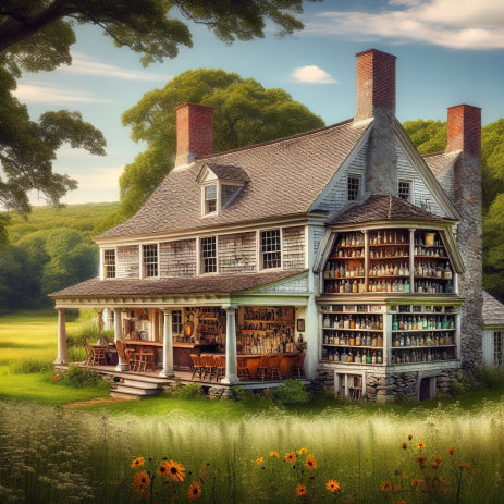 Historic Connecticut Farmhouse with Hidden Prohibition-Era Bar Hits Market for $1.2 Million