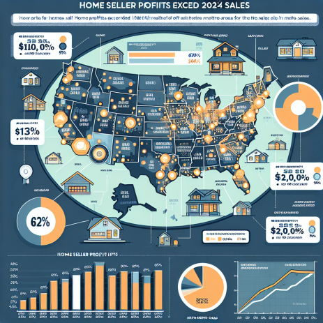 Home Seller Profits Exceed $100k in 62% of Metro Areas for 2024 Sales