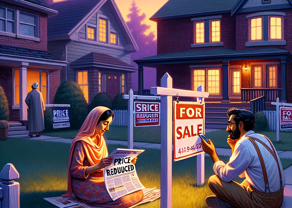 Home Sellers Lower Asking Prices Amid Weak Demand